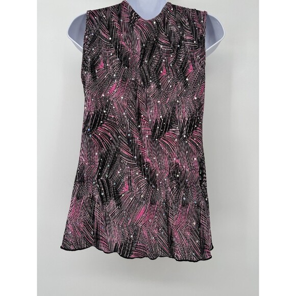 Vintage y2k Babydoll Top‎ Small Red Black Floral Cottagecore embed  Speechless - Picture 5 of 10